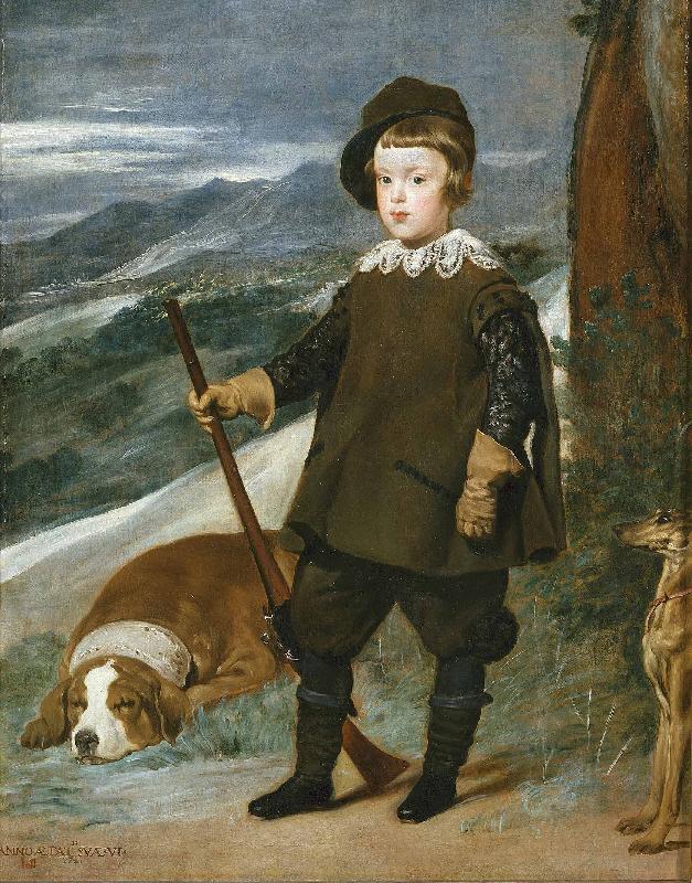Diego Velazquez Prince Balthasar Charles as a Hunter oil painting image